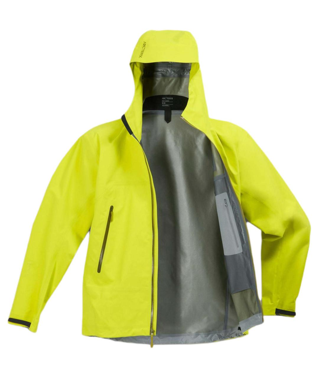 ARCTERYX Желтая спортивная куртка, фото 3