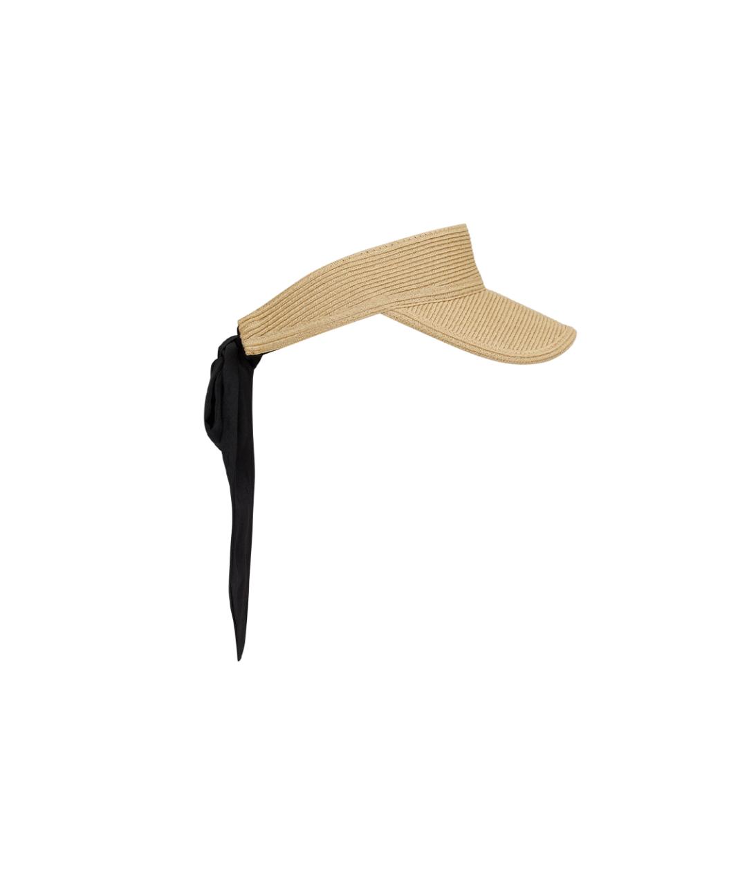 SAINT LAURENT Бежевая шляпа, фото 3