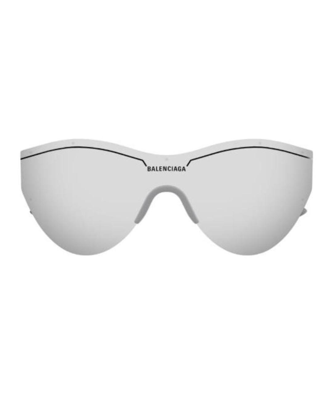 BALENCIAGA Серые пластиковые солнцезащитные очки, фото 2