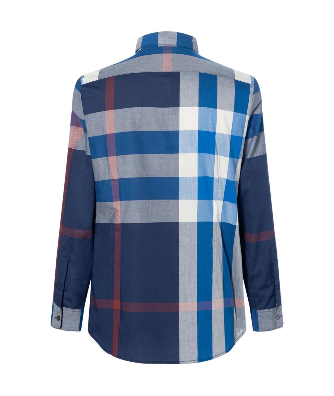 BURBERRY Синяя классическая рубашка, фото 2