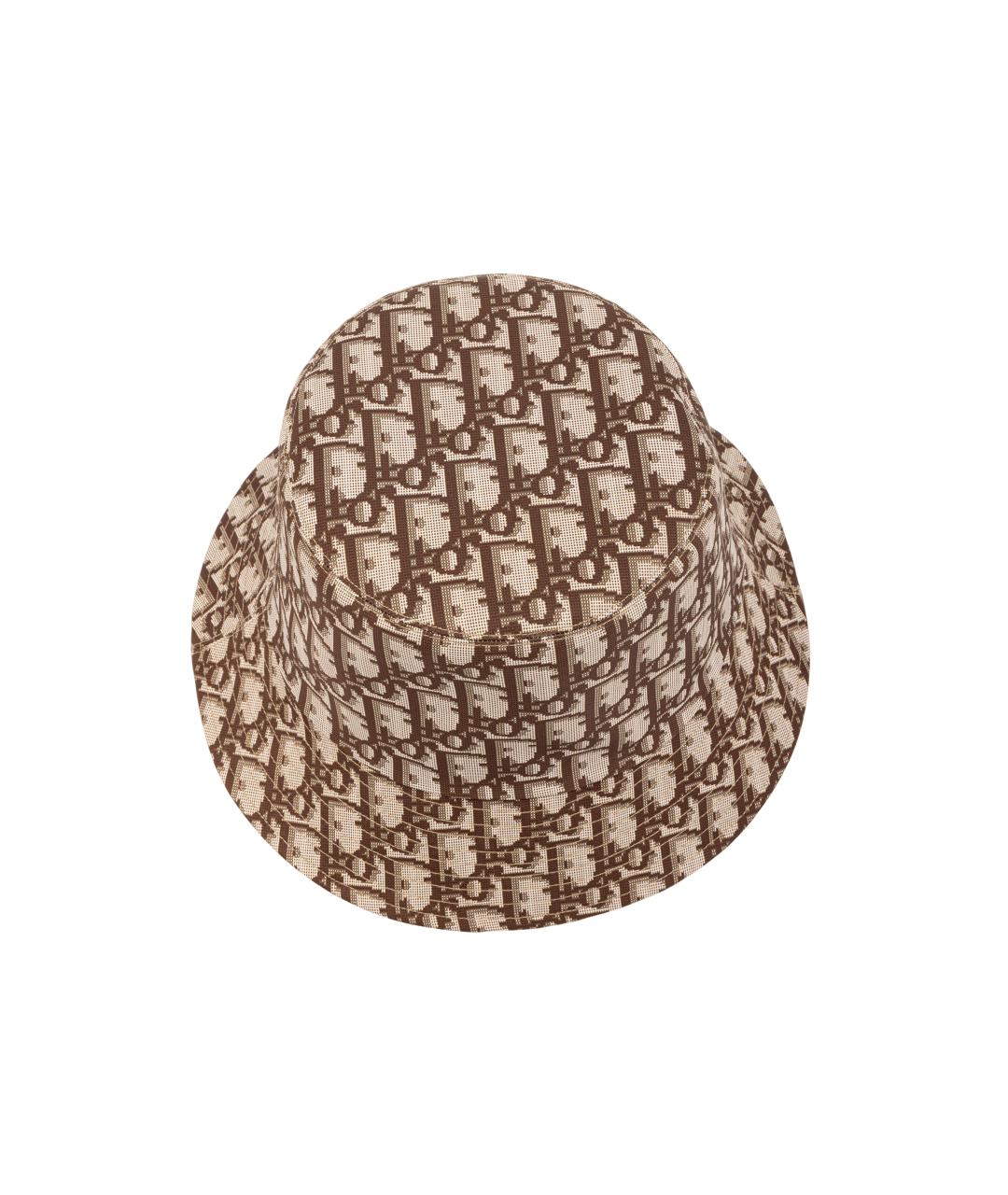 CHRISTIAN DIOR Бежевая панама, фото 5