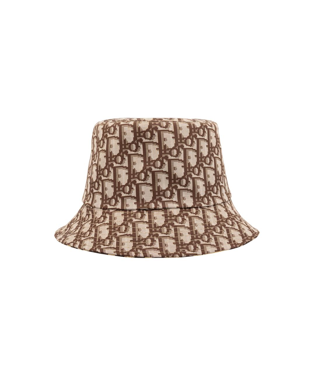 CHRISTIAN DIOR Бежевая панама, фото 4