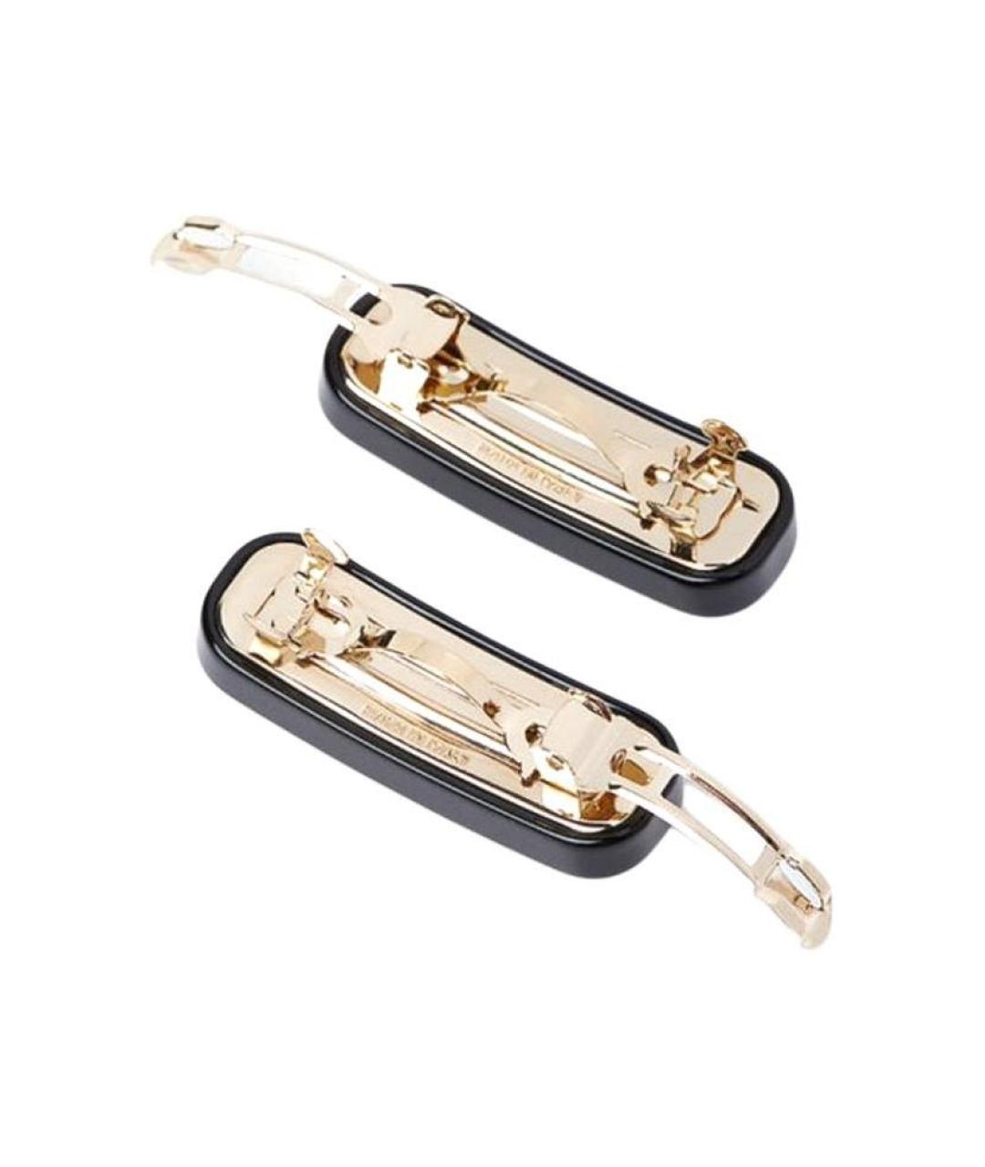 MIU MIU Черная заколка, фото 5