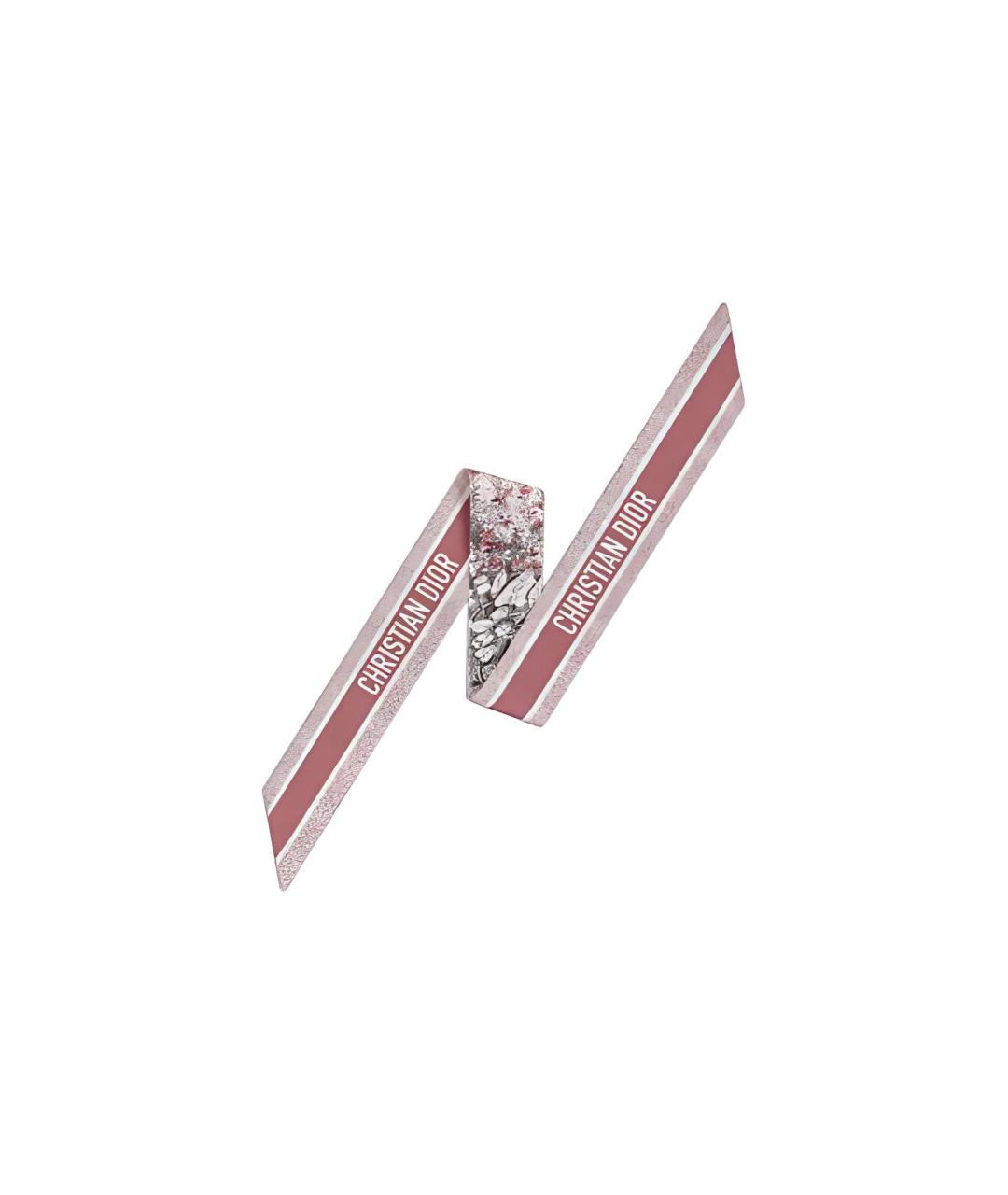 CHRISTIAN DIOR Розовый шарф, фото 2