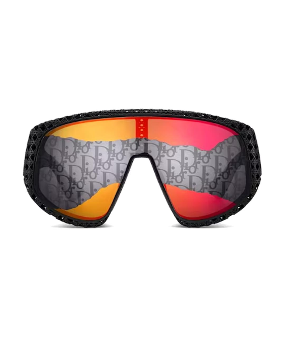 CHRISTIAN DIOR Черные металлические солнцезащитные очки, фото 2