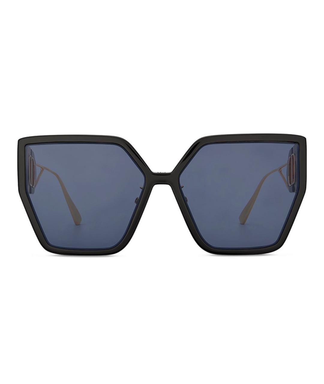 CHRISTIAN DIOR Черные пластиковые солнцезащитные очки, фото 2