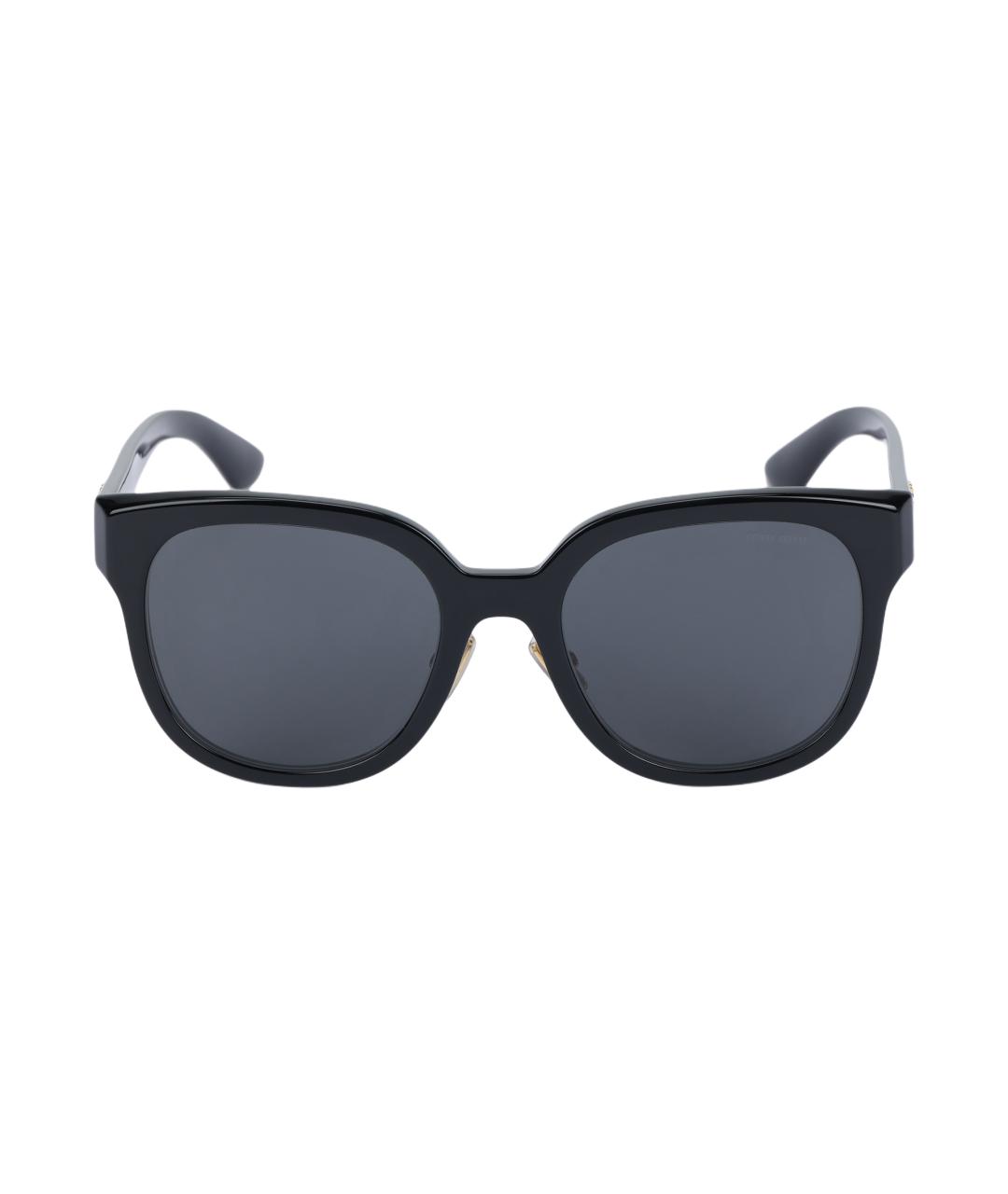 MIU MIU Черные пластиковые солнцезащитные очки, фото 2
