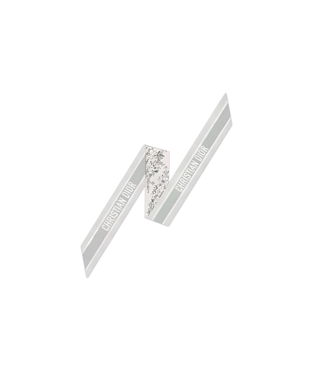 CHRISTIAN DIOR Белый шарф, фото 3