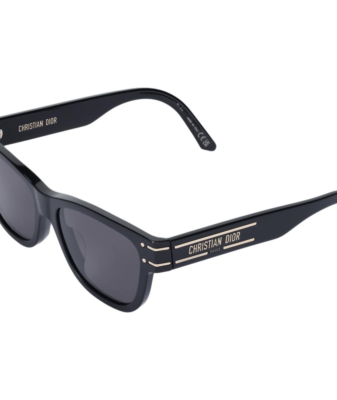 CHRISTIAN DIOR Черные солнцезащитные очки, фото 4