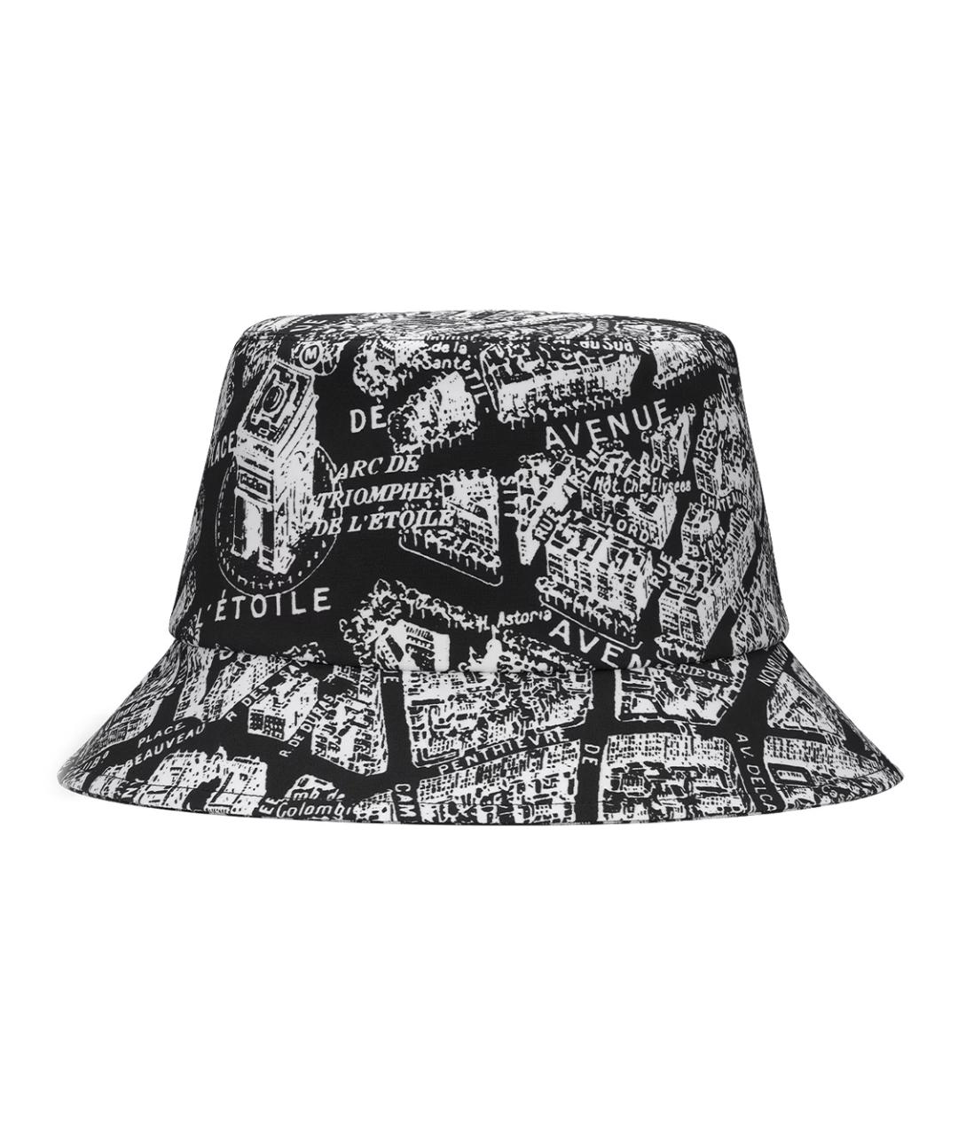 CHRISTIAN DIOR Черная хлопковая панама, фото 1