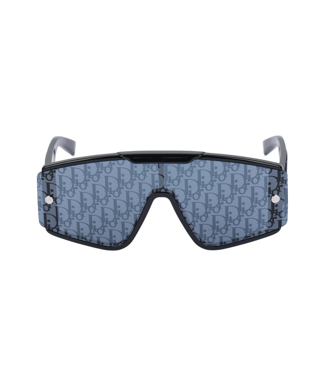 CHRISTIAN DIOR Черные пластиковые солнцезащитные очки, фото 2