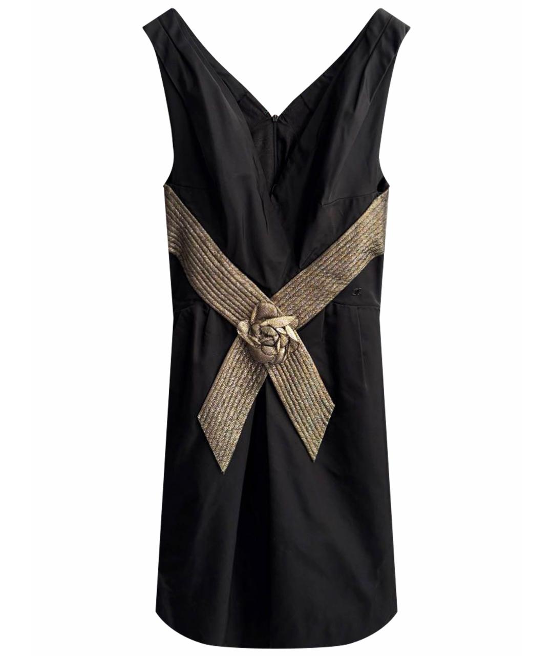 CHANEL Черный сарафан, фото 1