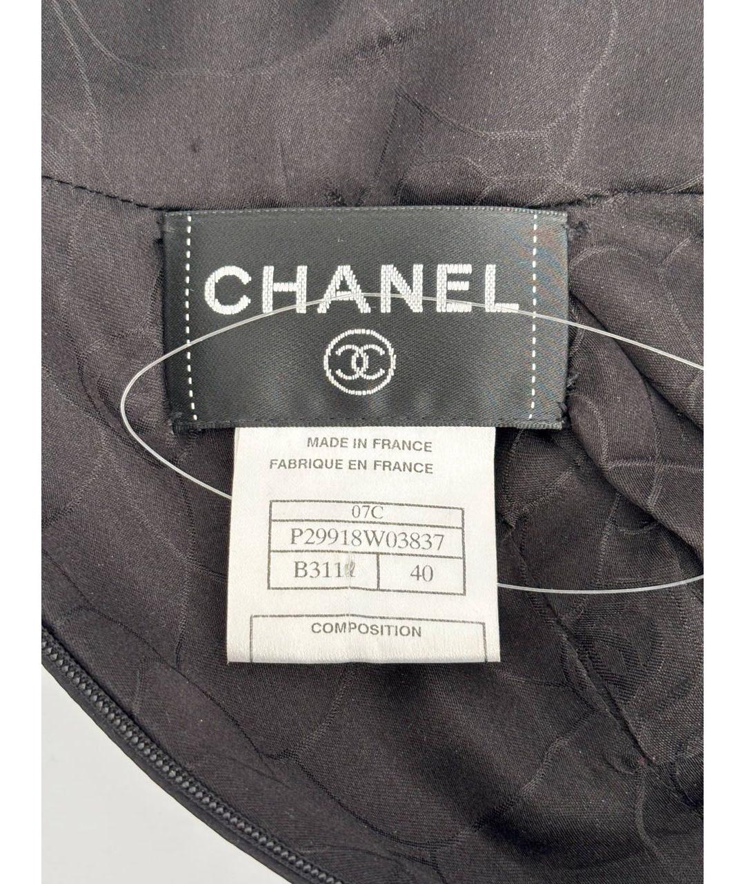 CHANEL Черный сарафан, фото 3