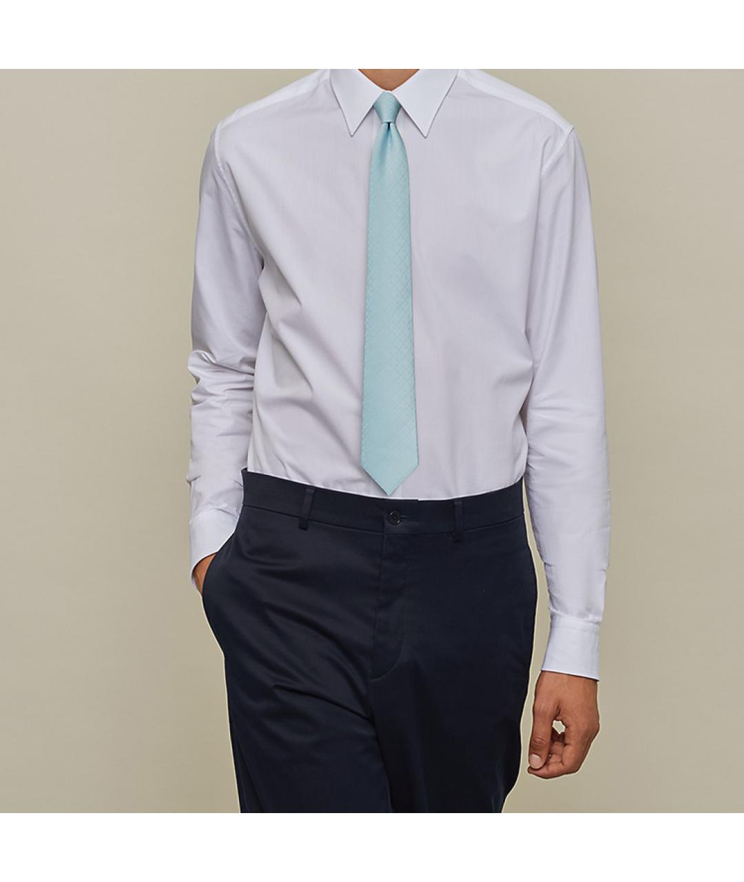 HERMES Голубой галстук, фото 2