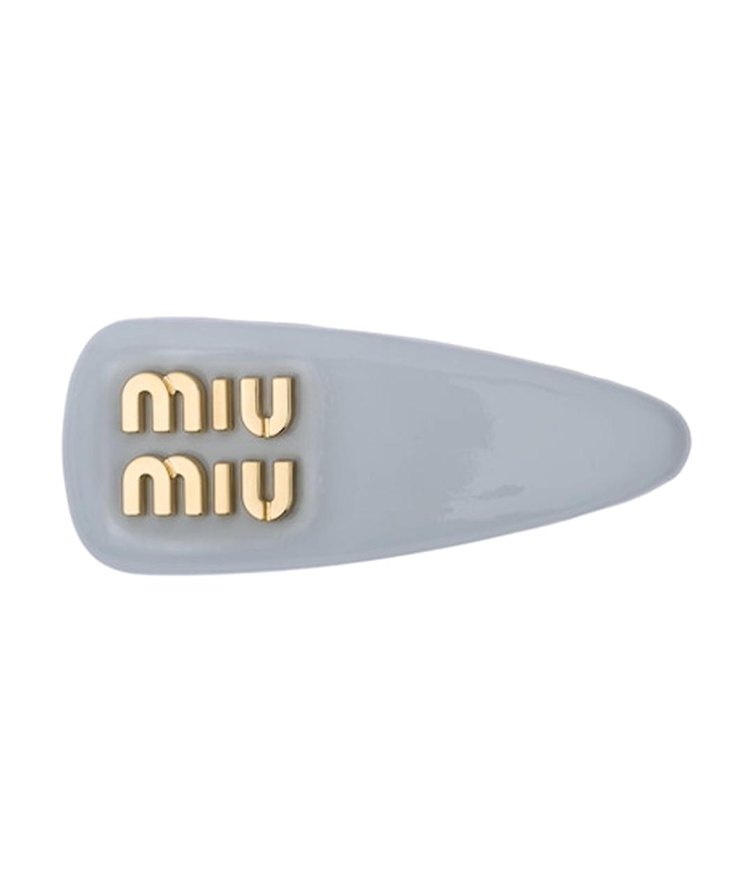 MIU MIU Серая заколка, фото 1