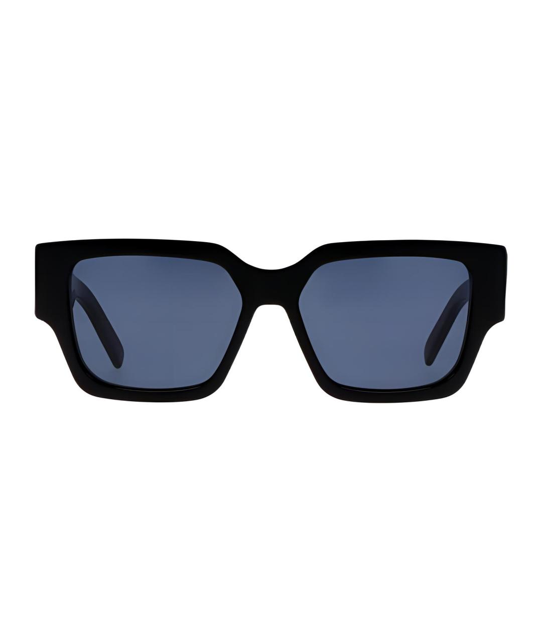 CHRISTIAN DIOR Черные пластиковые солнцезащитные очки, фото 2