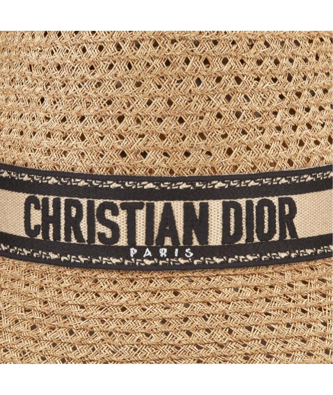 CHRISTIAN DIOR Коричневая шляпа, фото 4