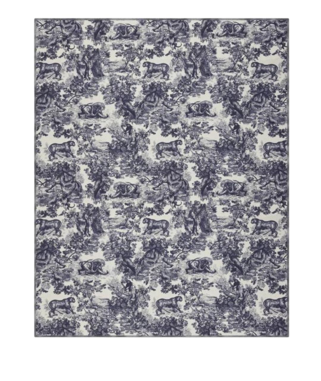 CHRISTIAN DIOR Темно-синий шарф, фото 1