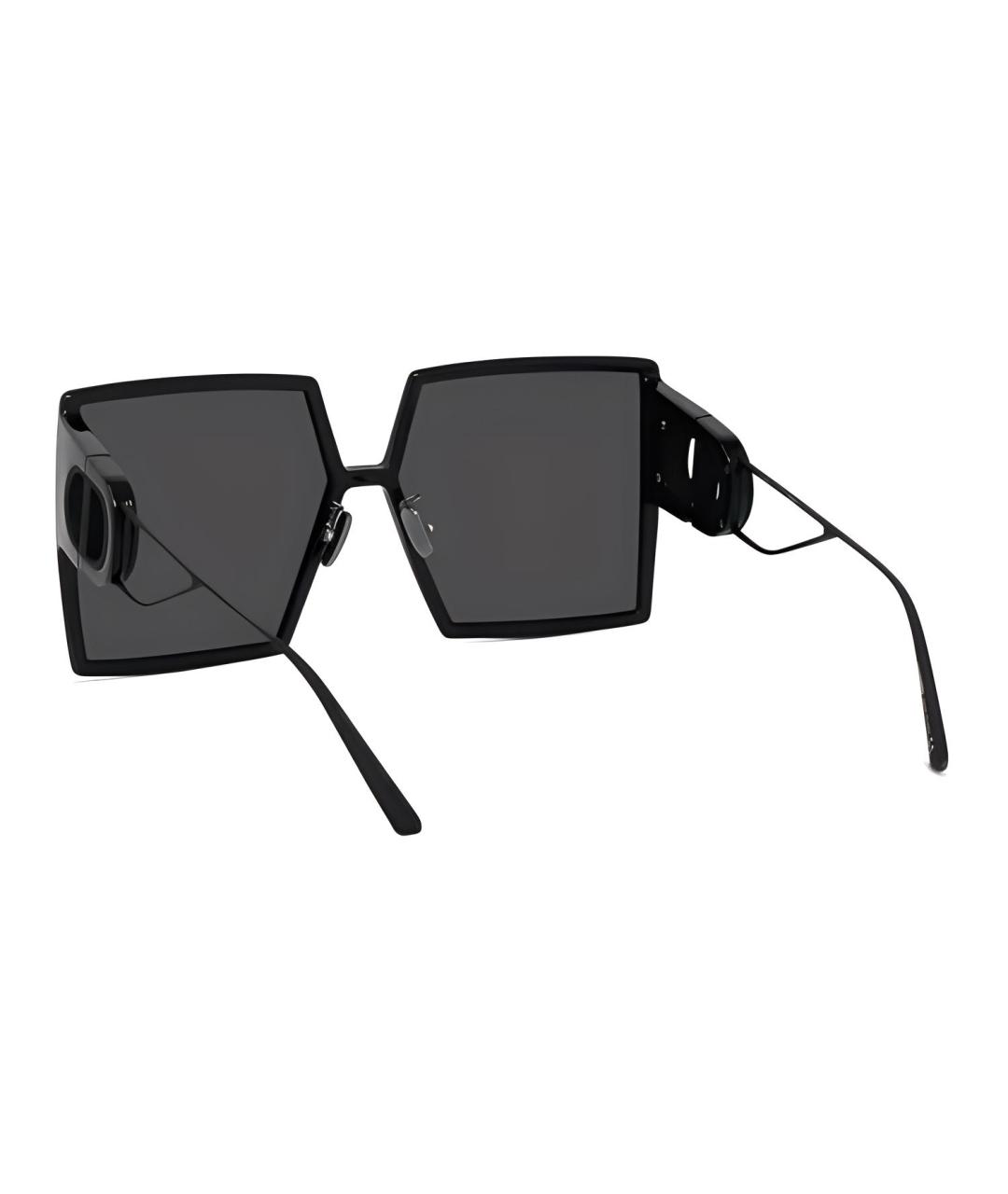 CHRISTIAN DIOR Черные пластиковые солнцезащитные очки, фото 5