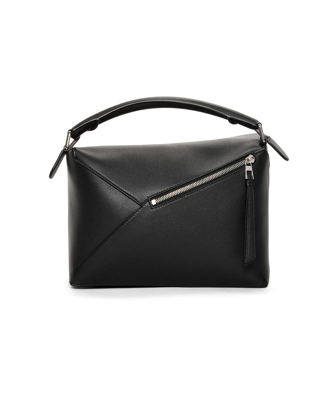 LOEWE Черная кожаная сумка через плечо, фото 5