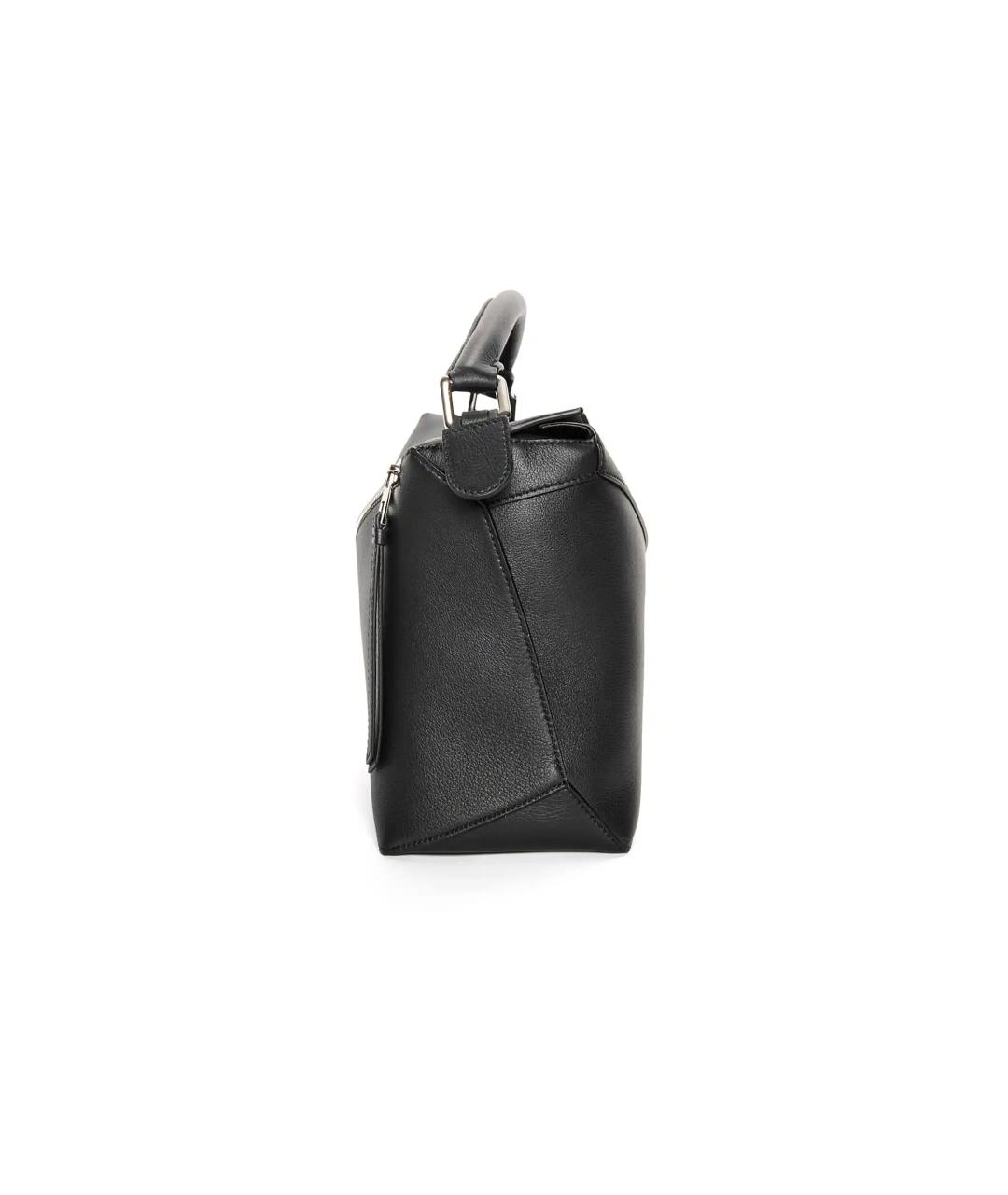 LOEWE Черная кожаная сумка через плечо, фото 3