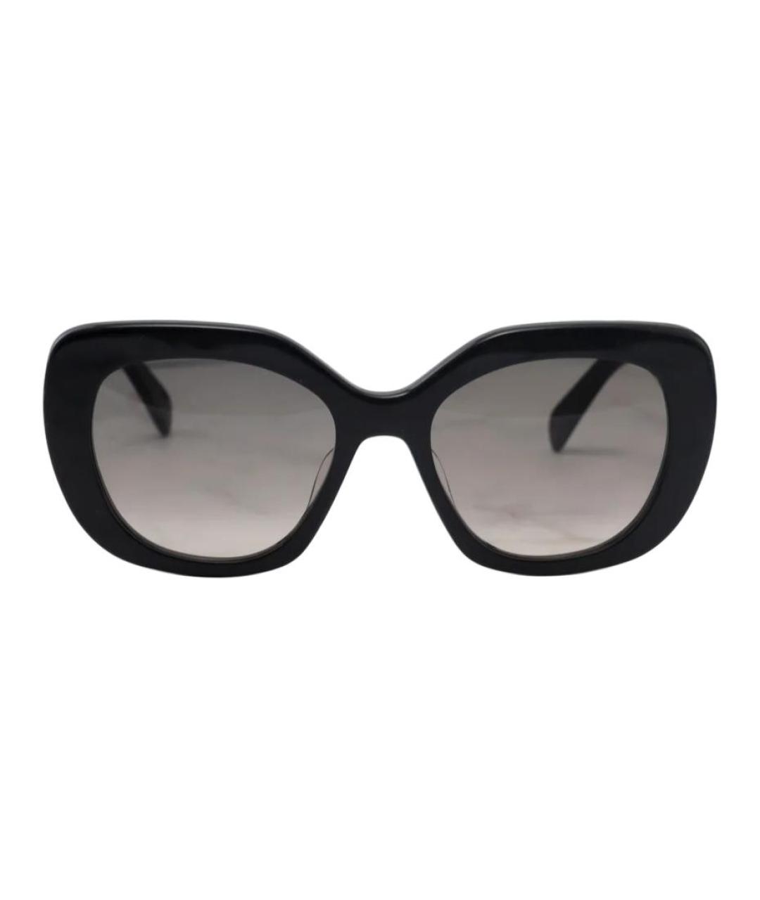 CELINE Черные пластиковые солнцезащитные очки, фото 2
