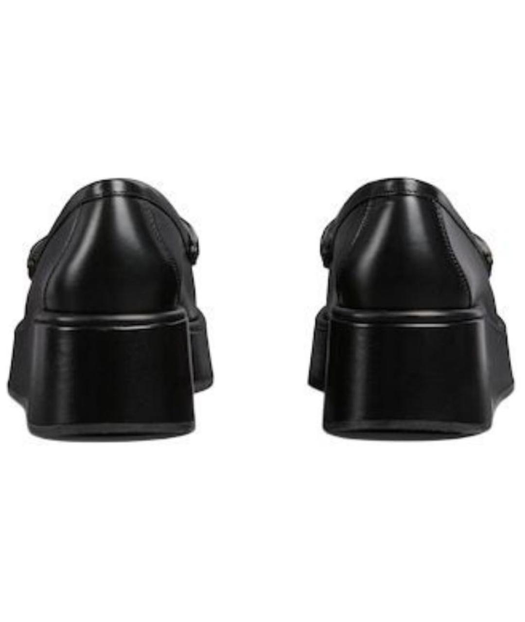 GUCCI Черные кожаные лоферы, фото 5