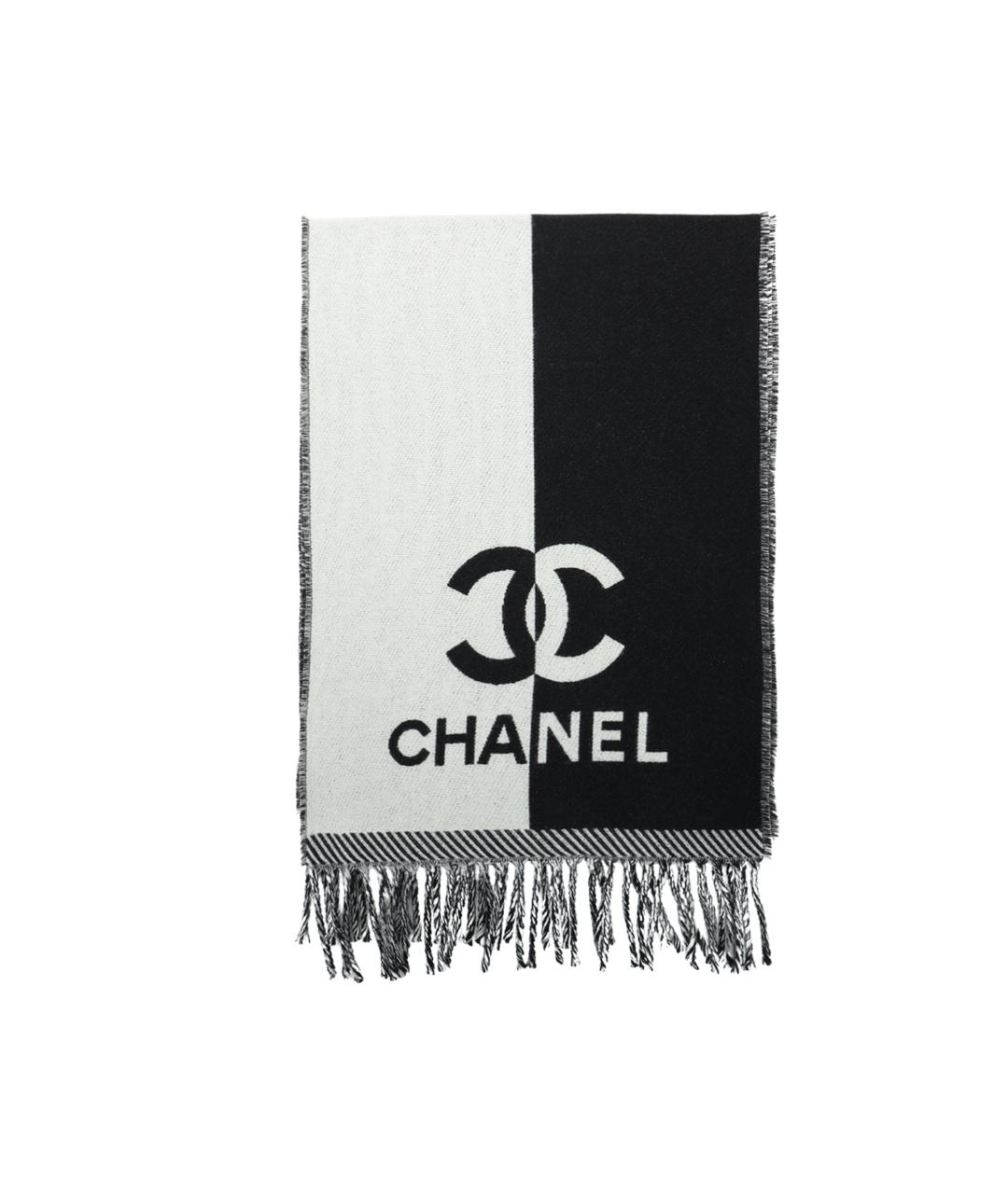 CHANEL Мульти шерстяной шарф, фото 1