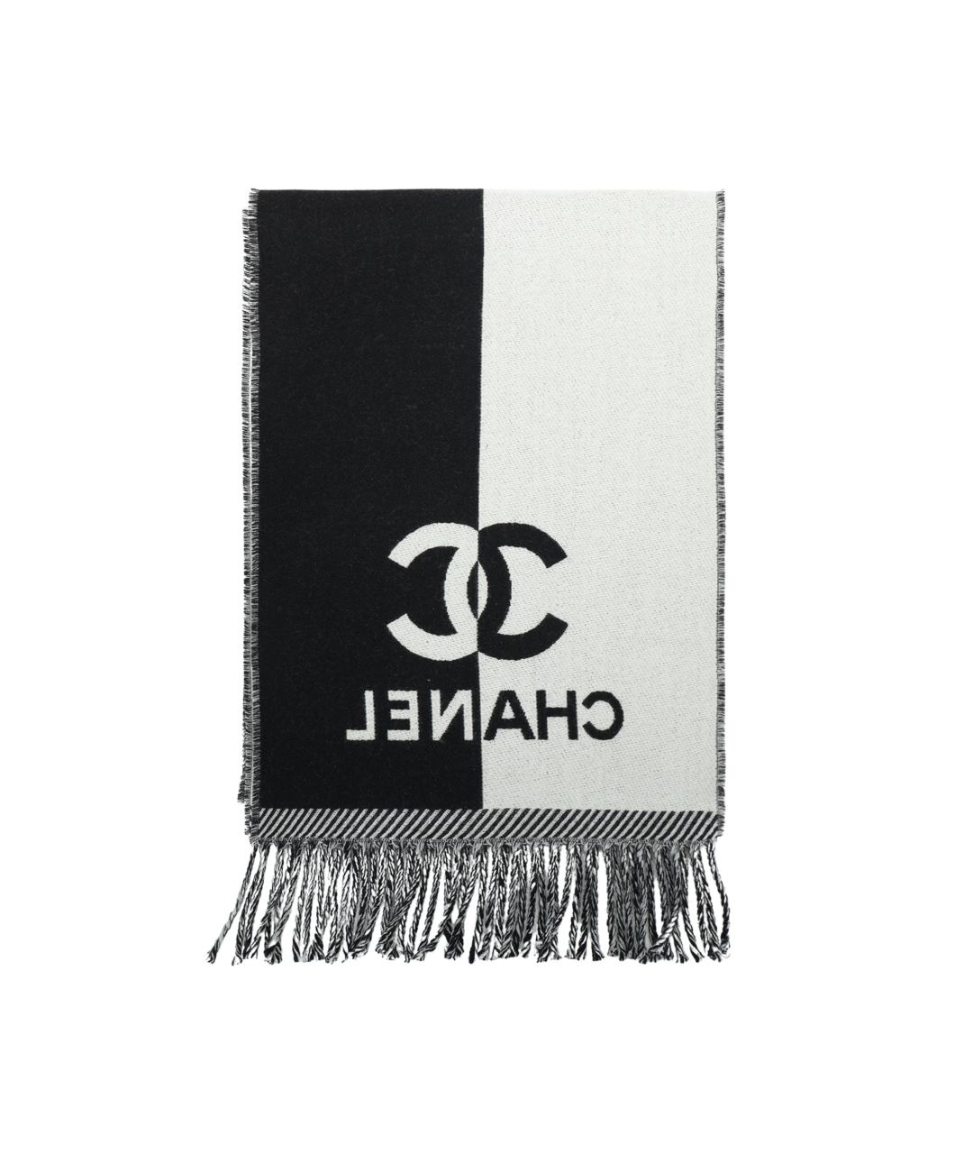 CHANEL Мульти шерстяной шарф, фото 2