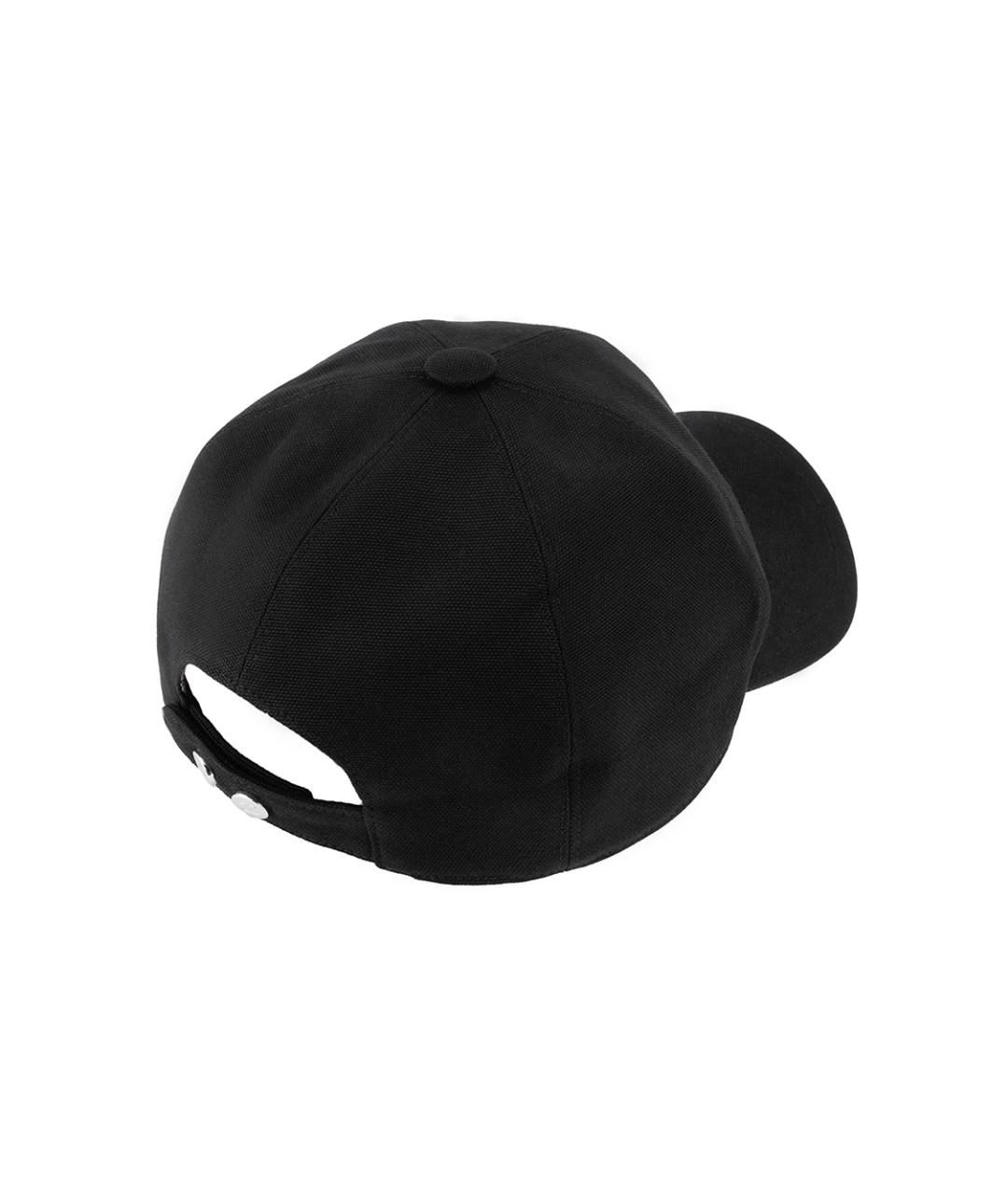 CHANEL Черная хлопковая кепка, фото 3