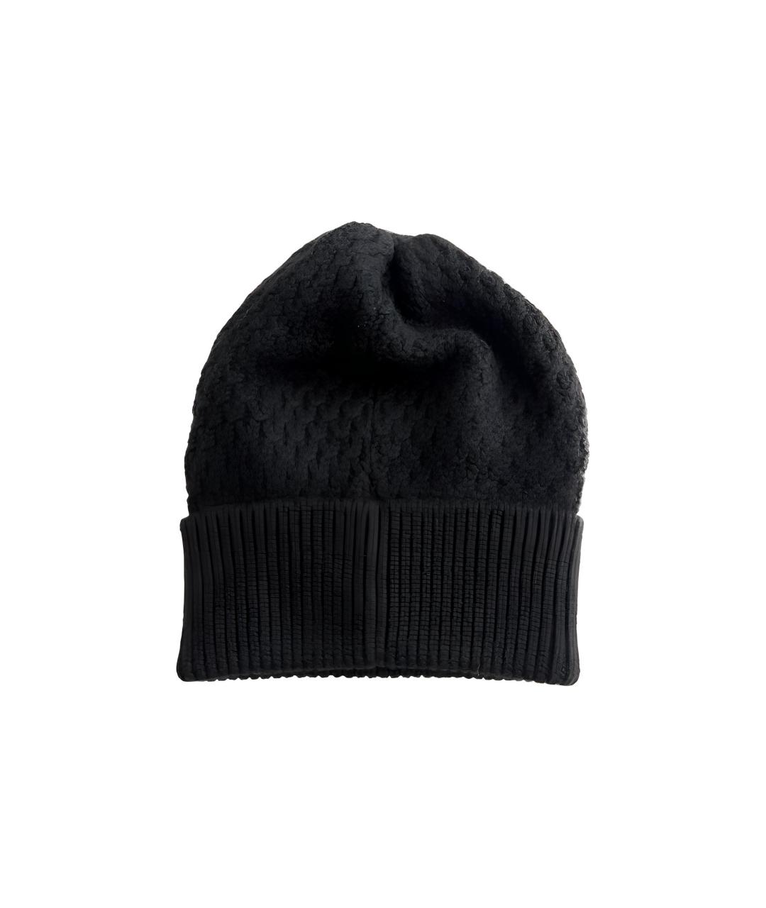 CHANEL Черная кашемировая шапка, фото 2