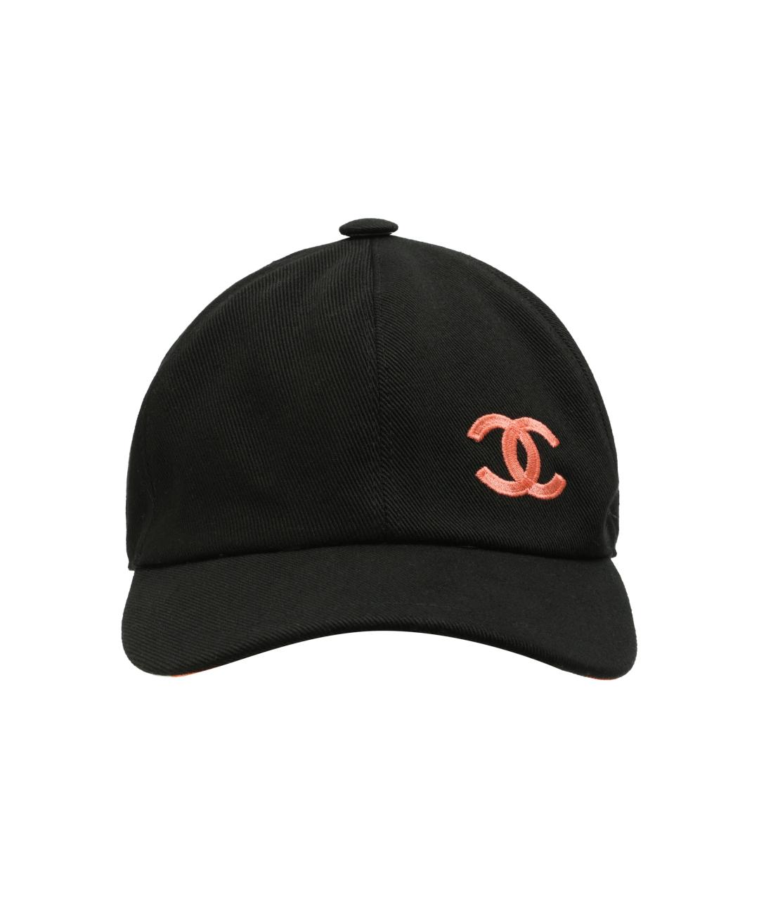 CHANEL Черная кепка, фото 3