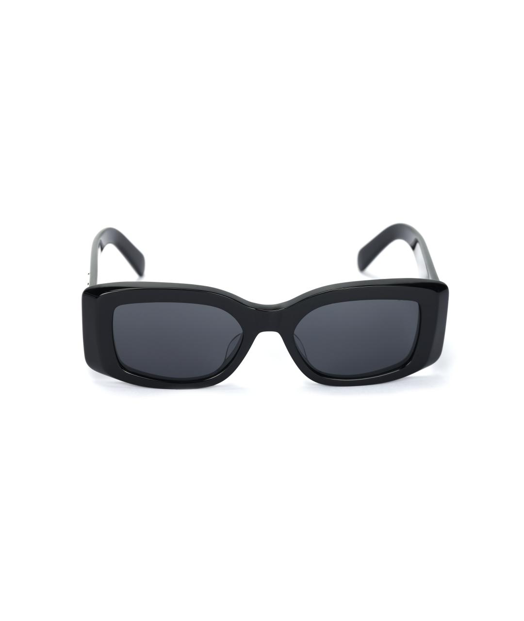 CELINE Черные пластиковые солнцезащитные очки, фото 2