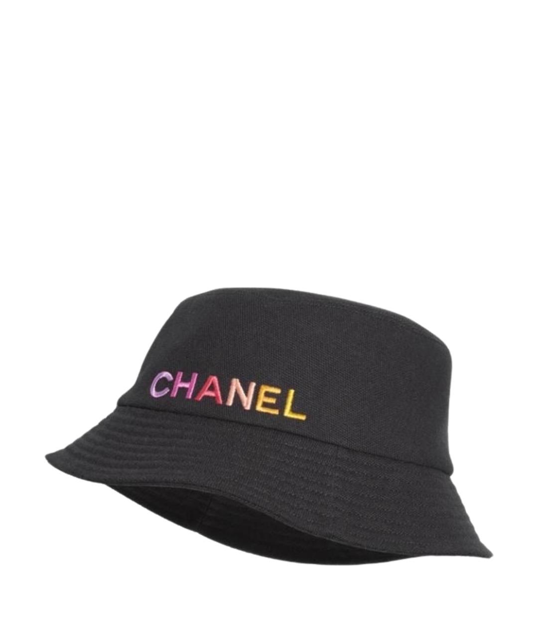 CHANEL Черная панама, фото 1