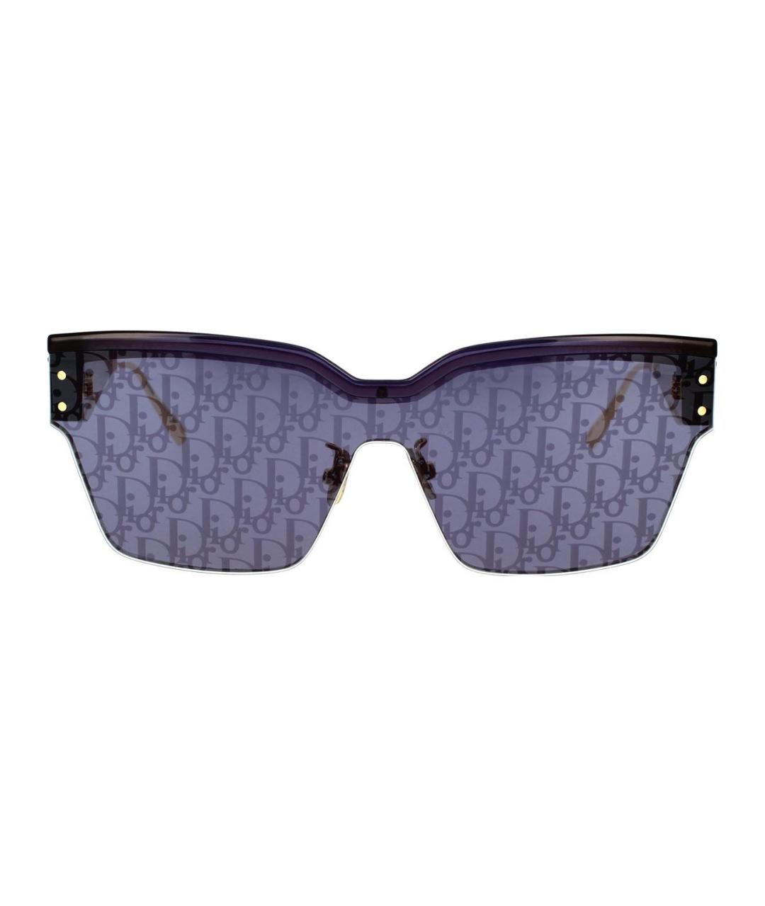 CHRISTIAN DIOR Синие металлические солнцезащитные очки, фото 2