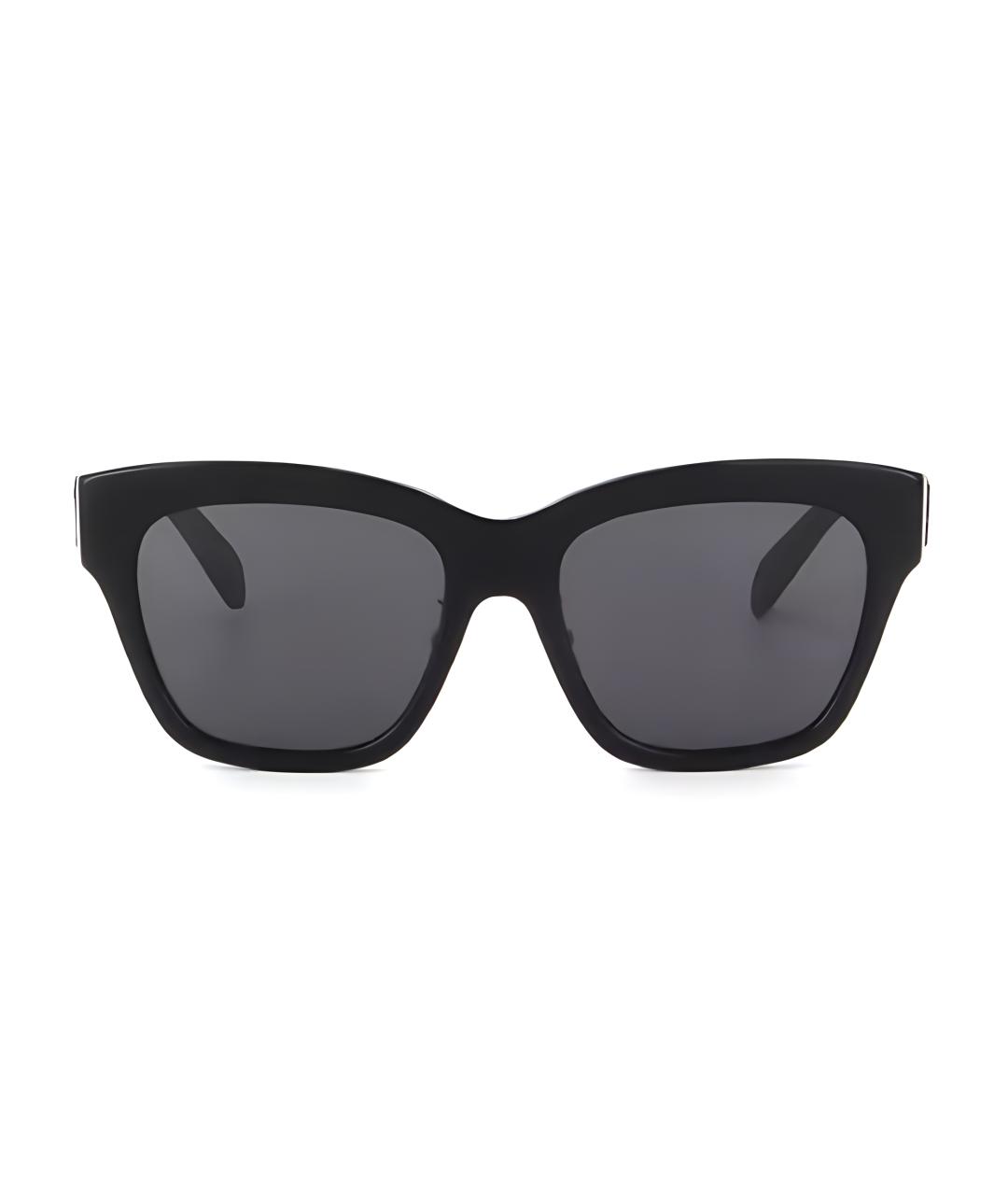 CELINE Черные пластиковые солнцезащитные очки, фото 2