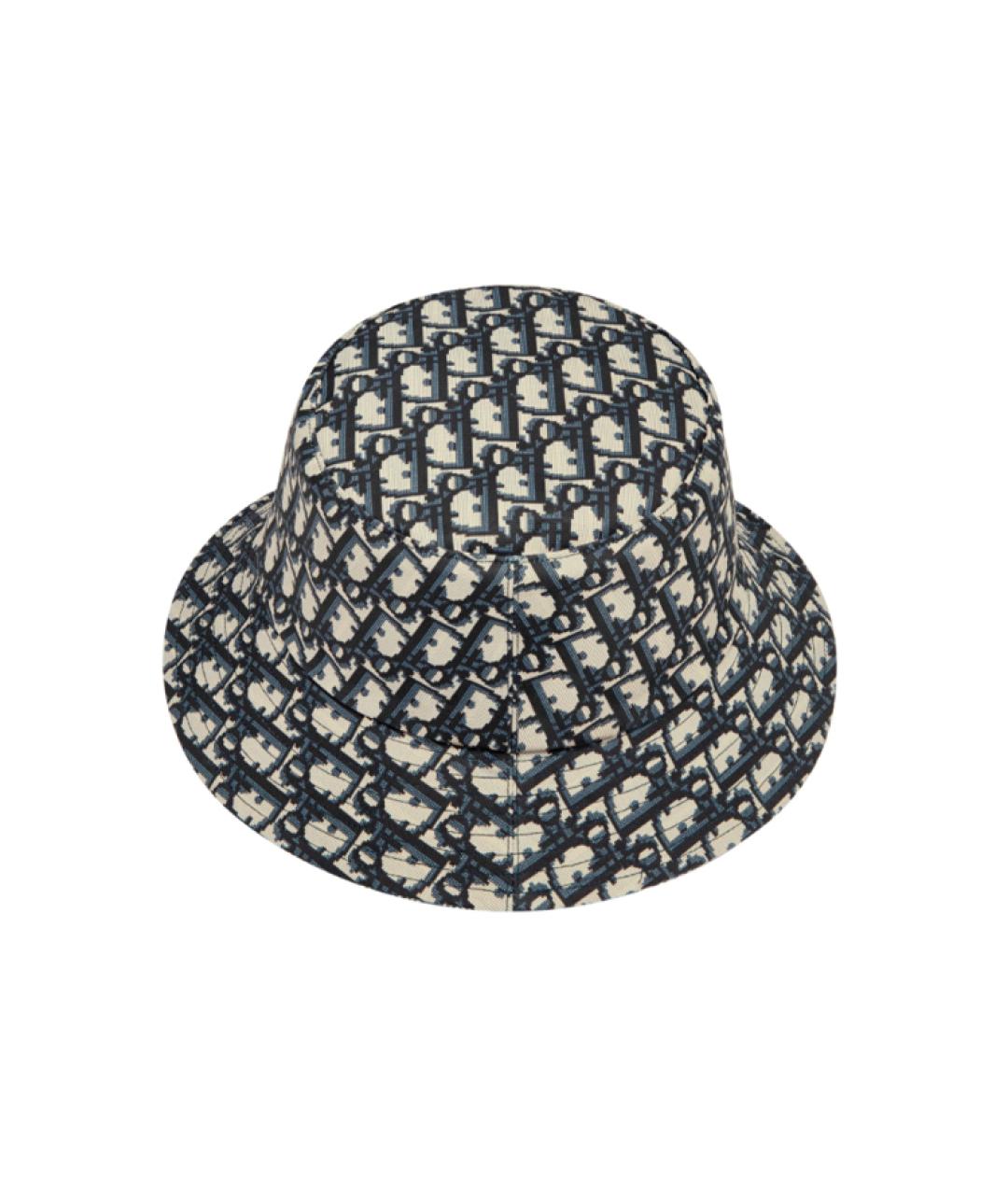 CHRISTIAN DIOR Синяя панама, фото 3