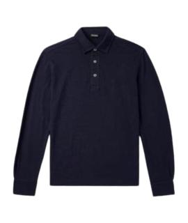ZEGNA Поло с длинным рукавом