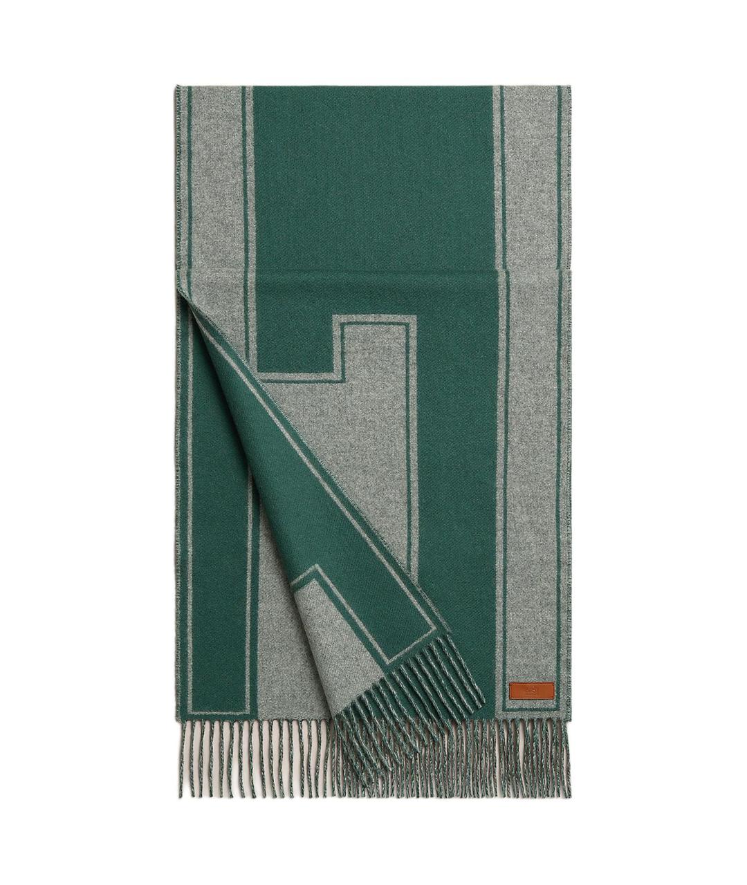 HERMES Мульти кашемировый шарф, фото 1