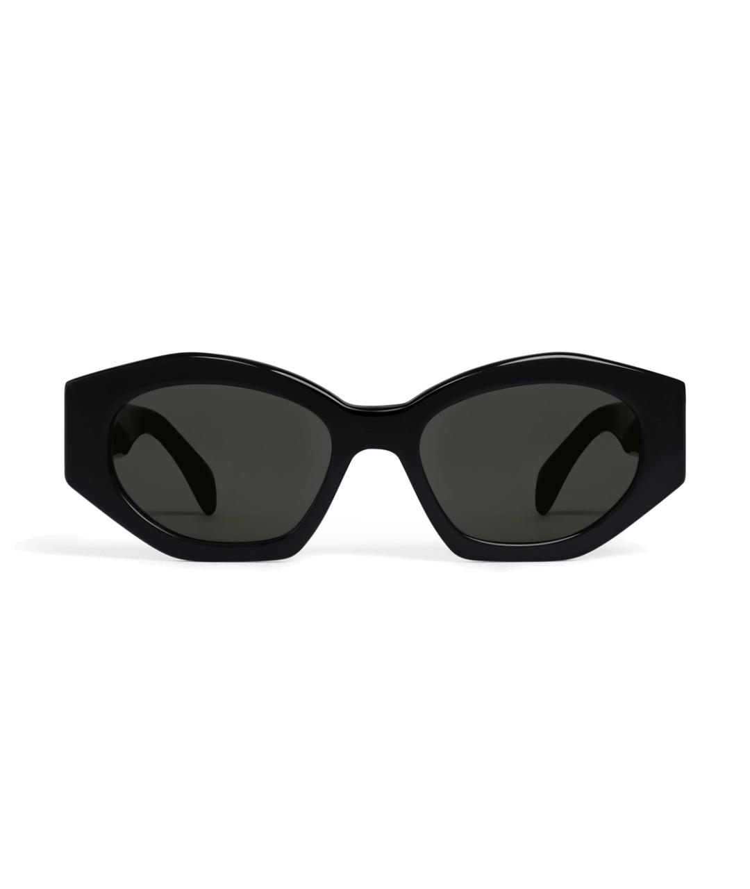 CELINE Черные пластиковые солнцезащитные очки, фото 2