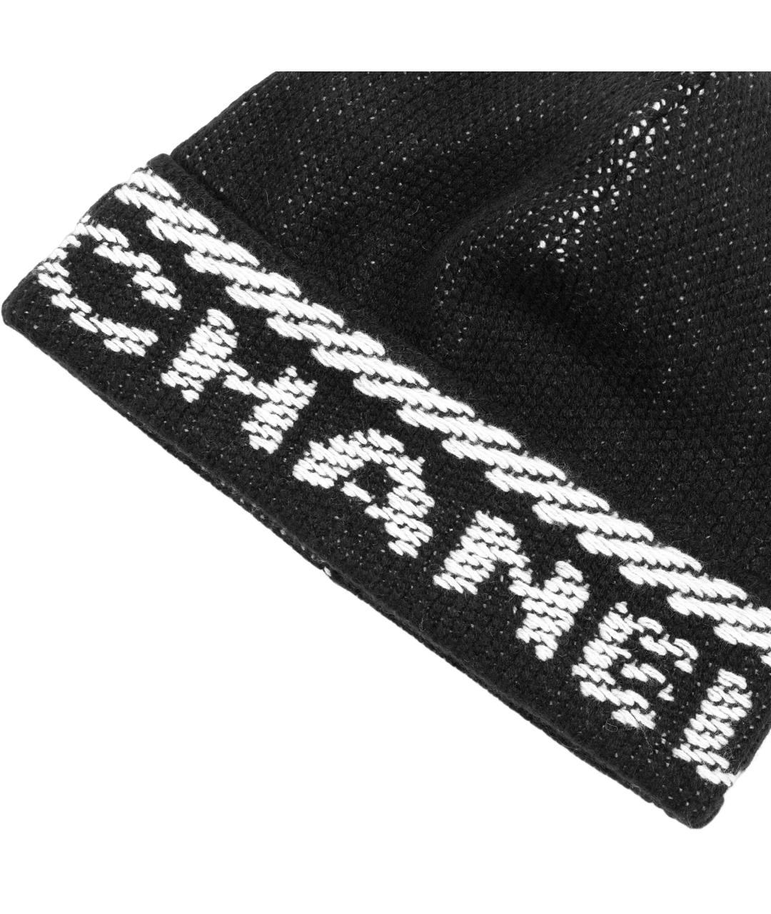 CHANEL Черная шапка, фото 5