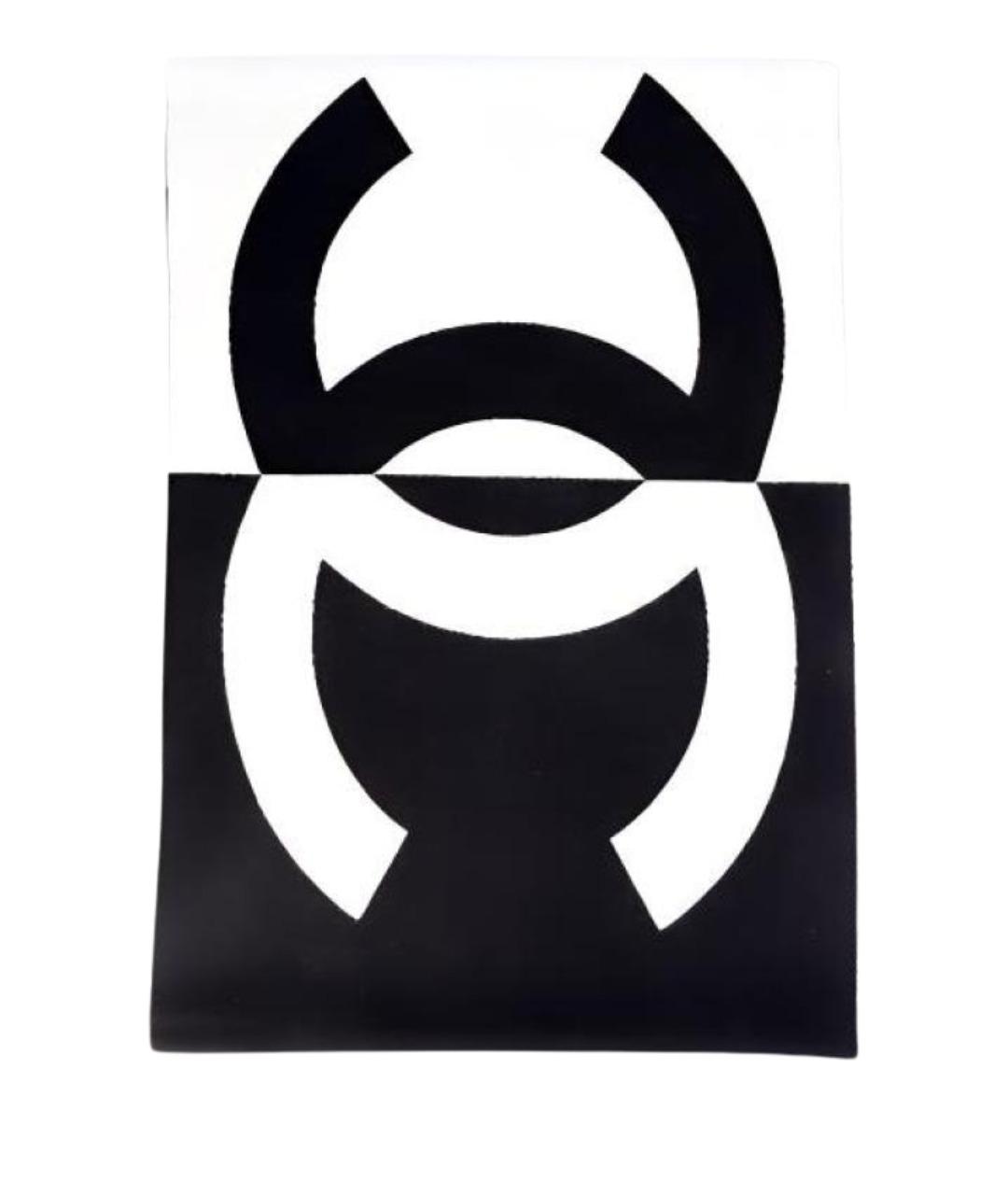 CHANEL Белый шарф, фото 1