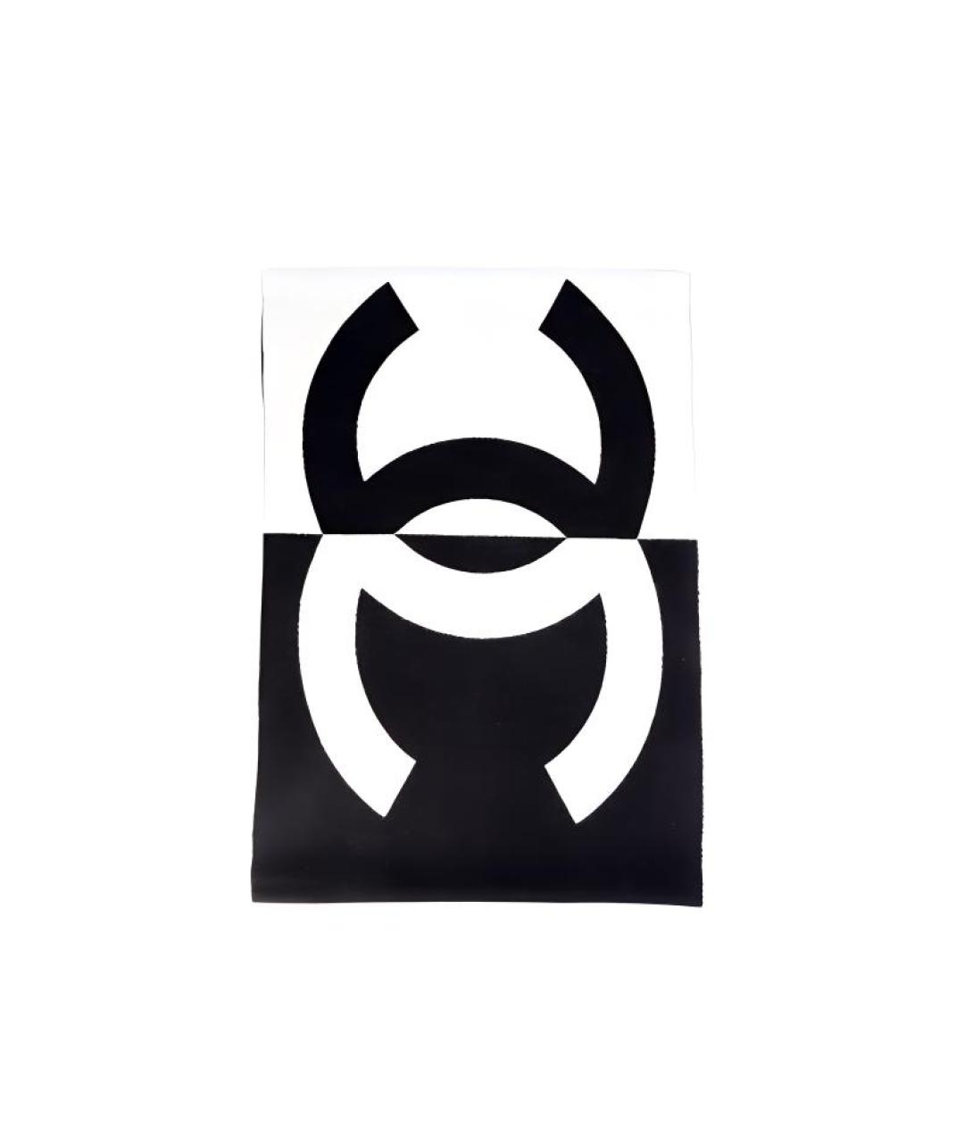 CHANEL Белый шарф, фото 4