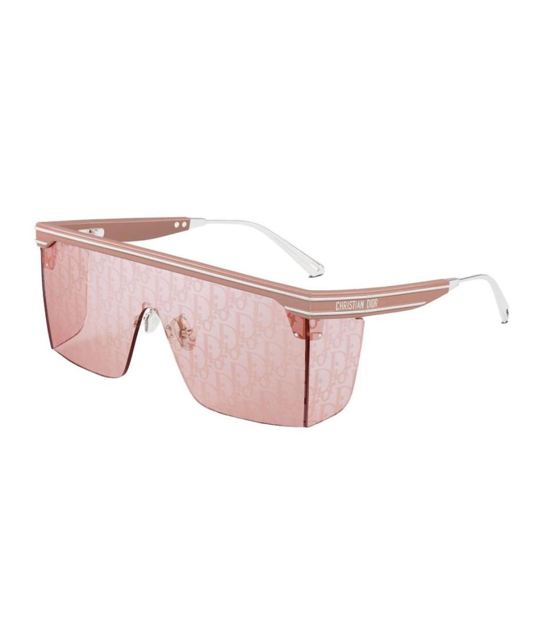 CHRISTIAN DIOR Розовые пластиковые солнцезащитные очки, фото 1
