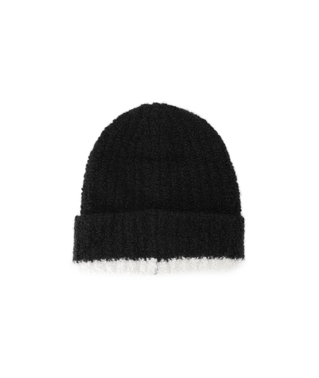 CHANEL Черная кашемировая шапка, фото 2