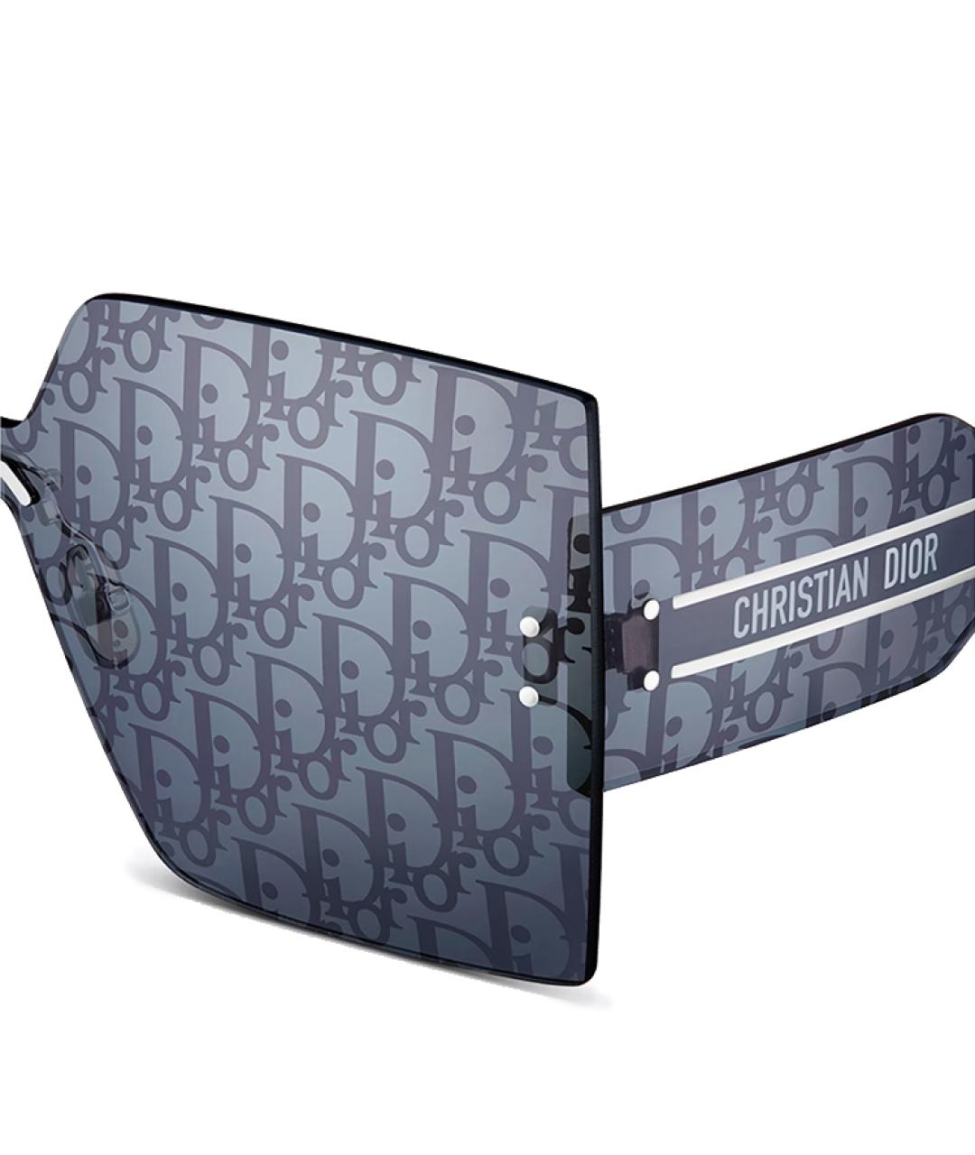 CHRISTIAN DIOR Синие пластиковые солнцезащитные очки, фото 3