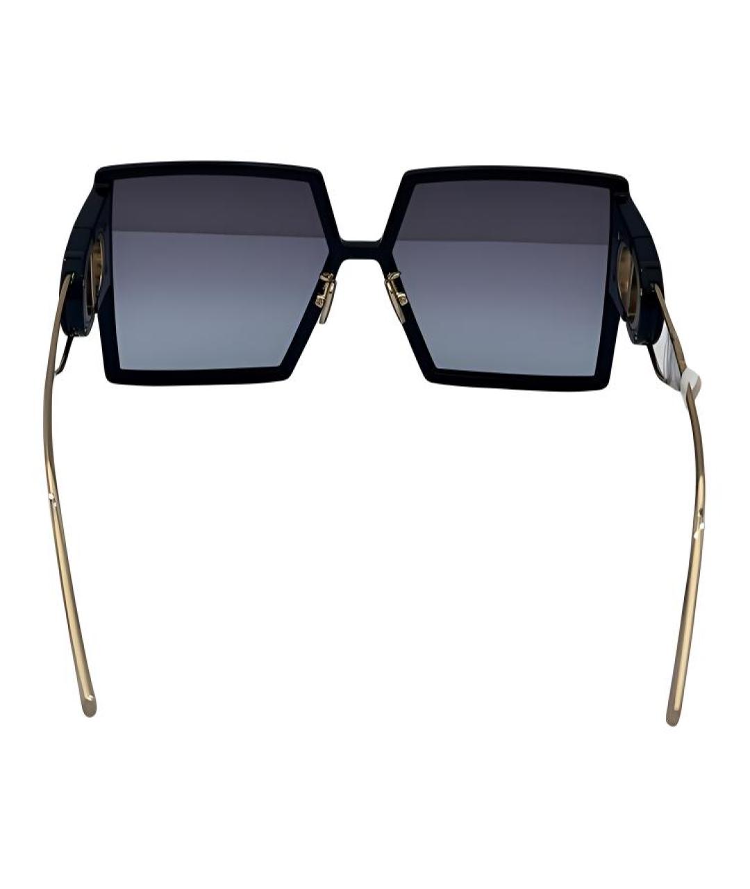 CHRISTIAN DIOR Черные пластиковые солнцезащитные очки, фото 3