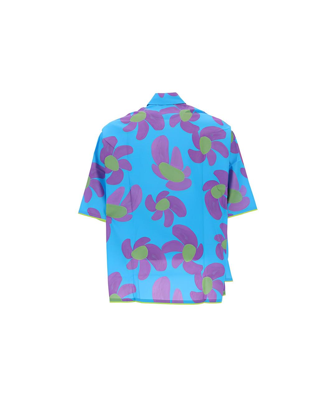 JACQUEMUS Синяя кэжуал рубашка, фото 2