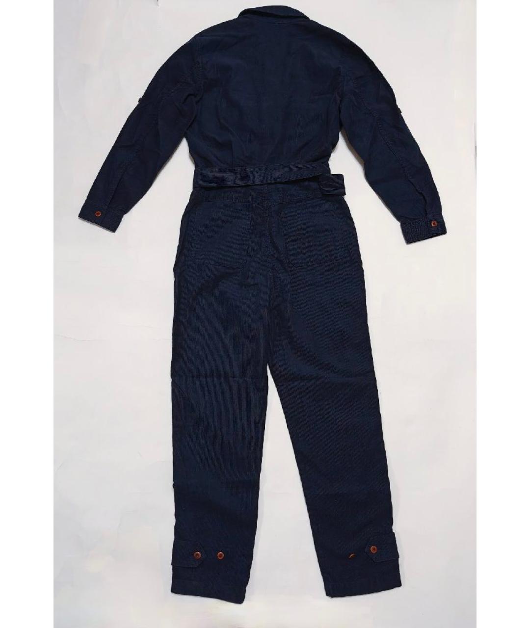 CLOSED Темно-синий хлопковый комбинезон, фото 2