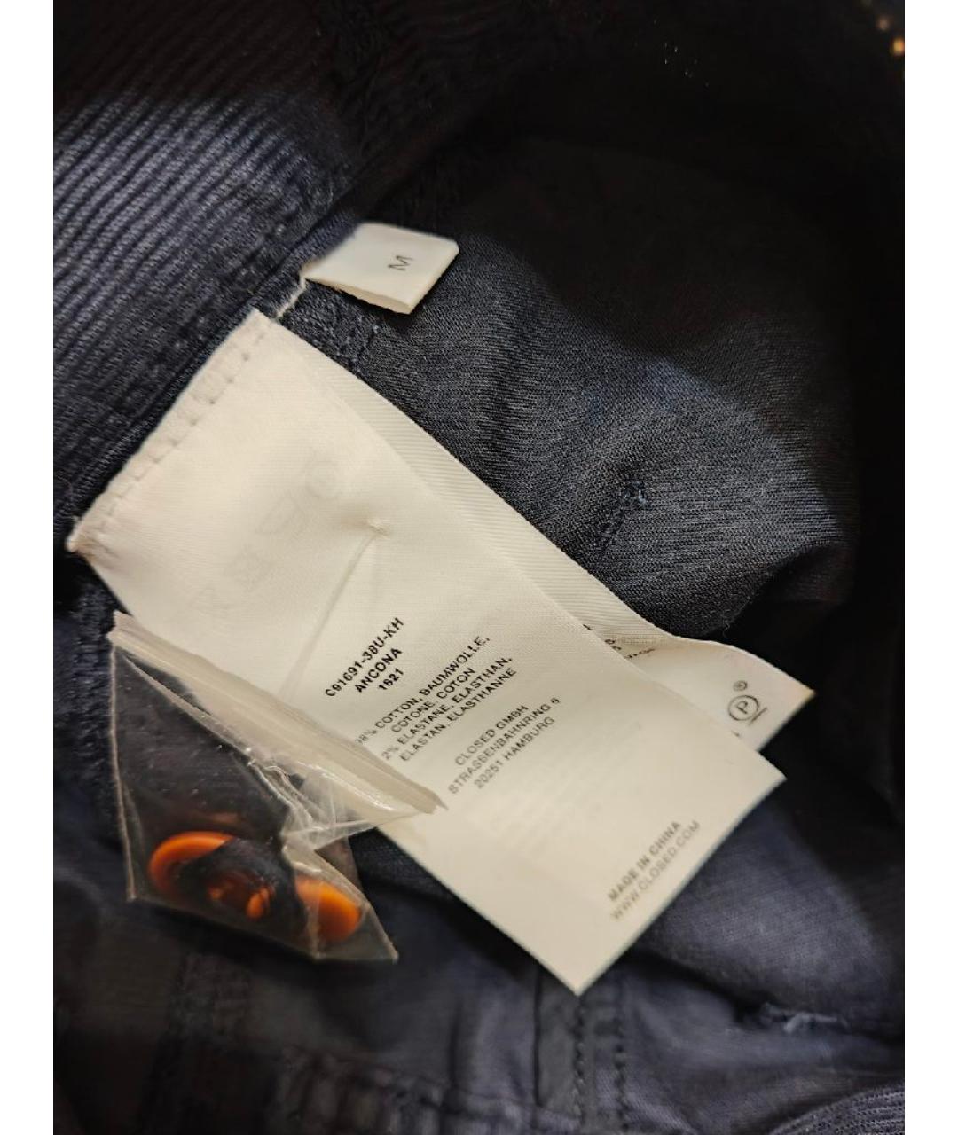 CLOSED Темно-синий хлопковый комбинезон, фото 8